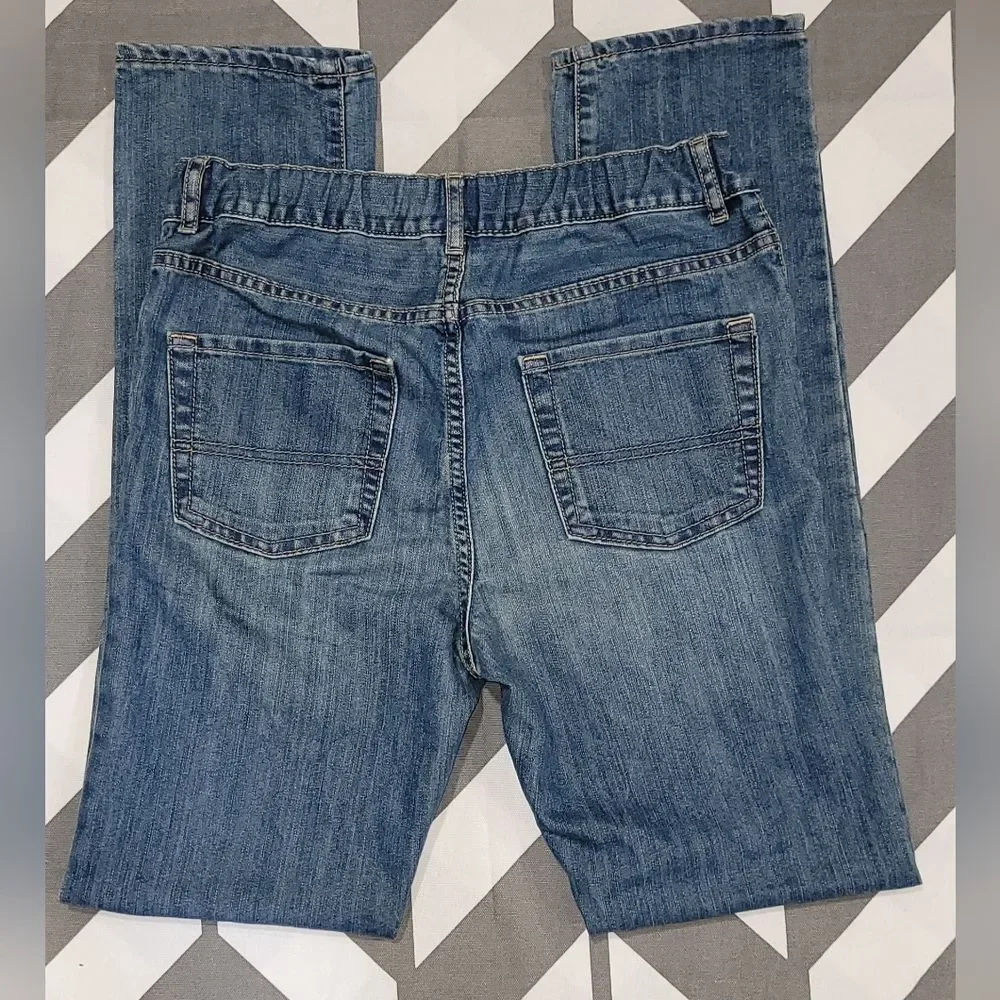 The childrens place boys size 16 Light Medium Stone wash Skinny jeans
